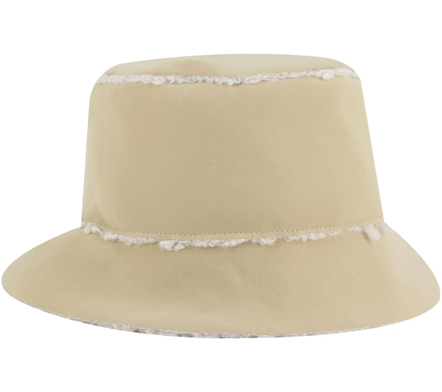 Sherpa Suede Bucket Hat
