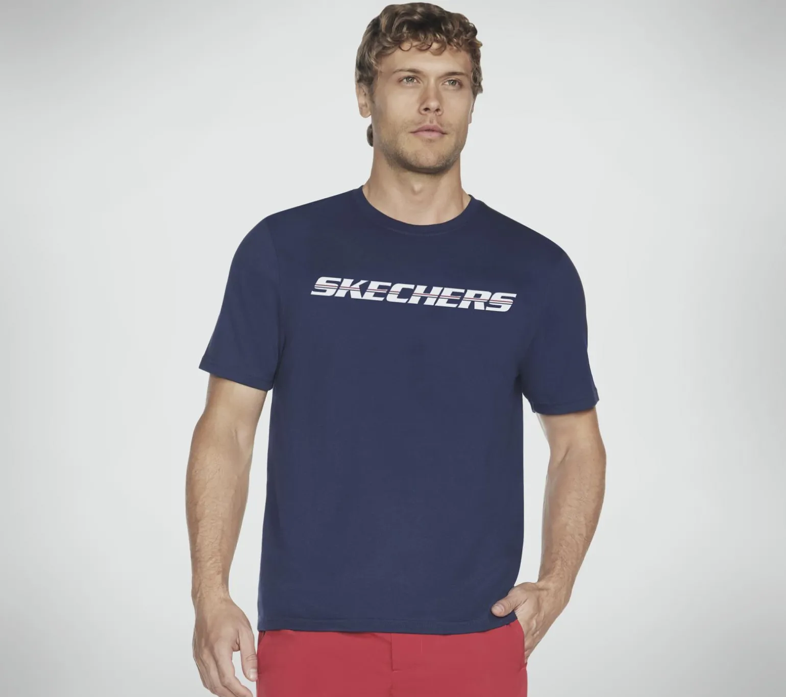 Strikethrough Tee